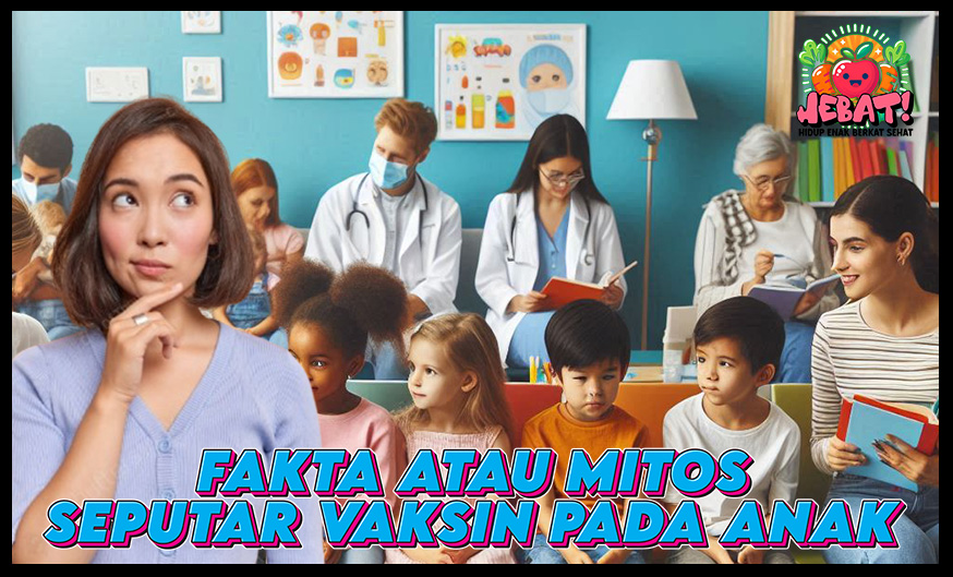 fakta dan mitos seputar vaksin anak