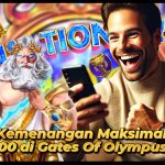 Kemenangan Maksimal Bet 400 pada Gates of Olympus 1000