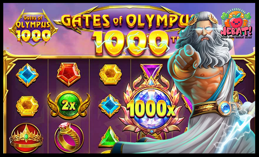 Kemenangan Maksimal Bet 400 perak di Gates of Olympus 1000