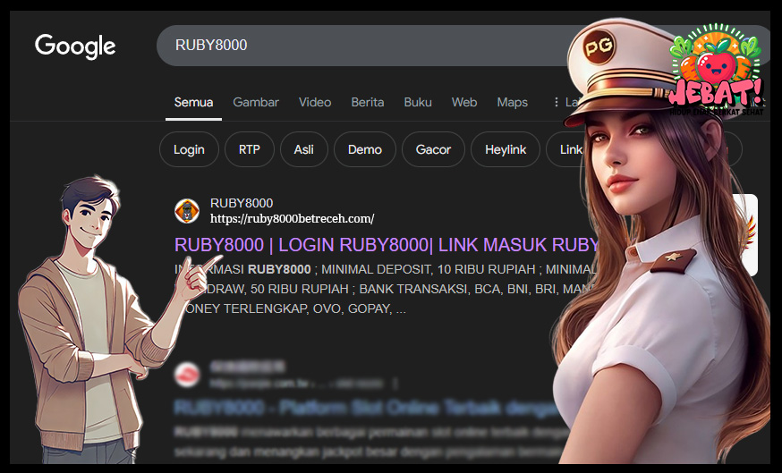 Masuk RUBY8000 wajib dengan link alternatif resmi