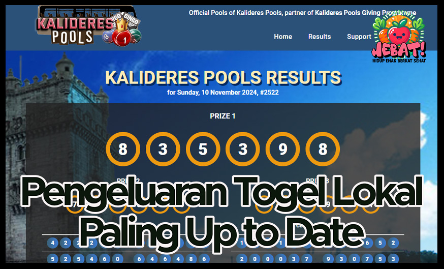 Pengeluaran togel Lokal paling up to date