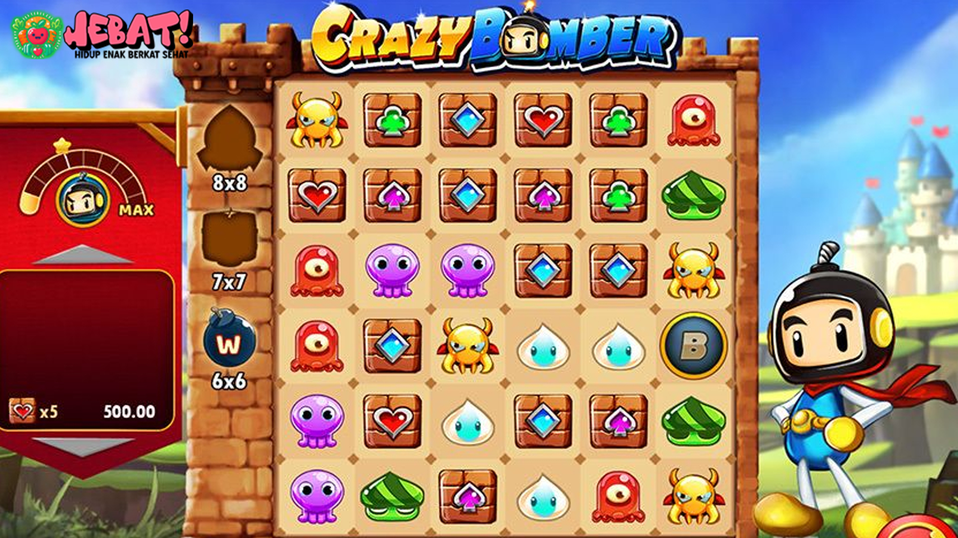 Ledakan Emosi dan Kemenangan Besar di Slot Crazy Bomber