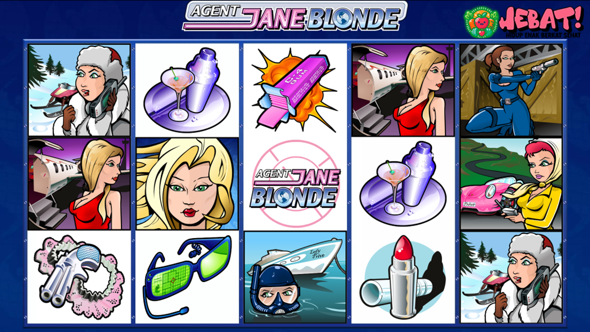 Slot Agent Jane Blonde: Grafik Memukau, Kemenangan Maksimal