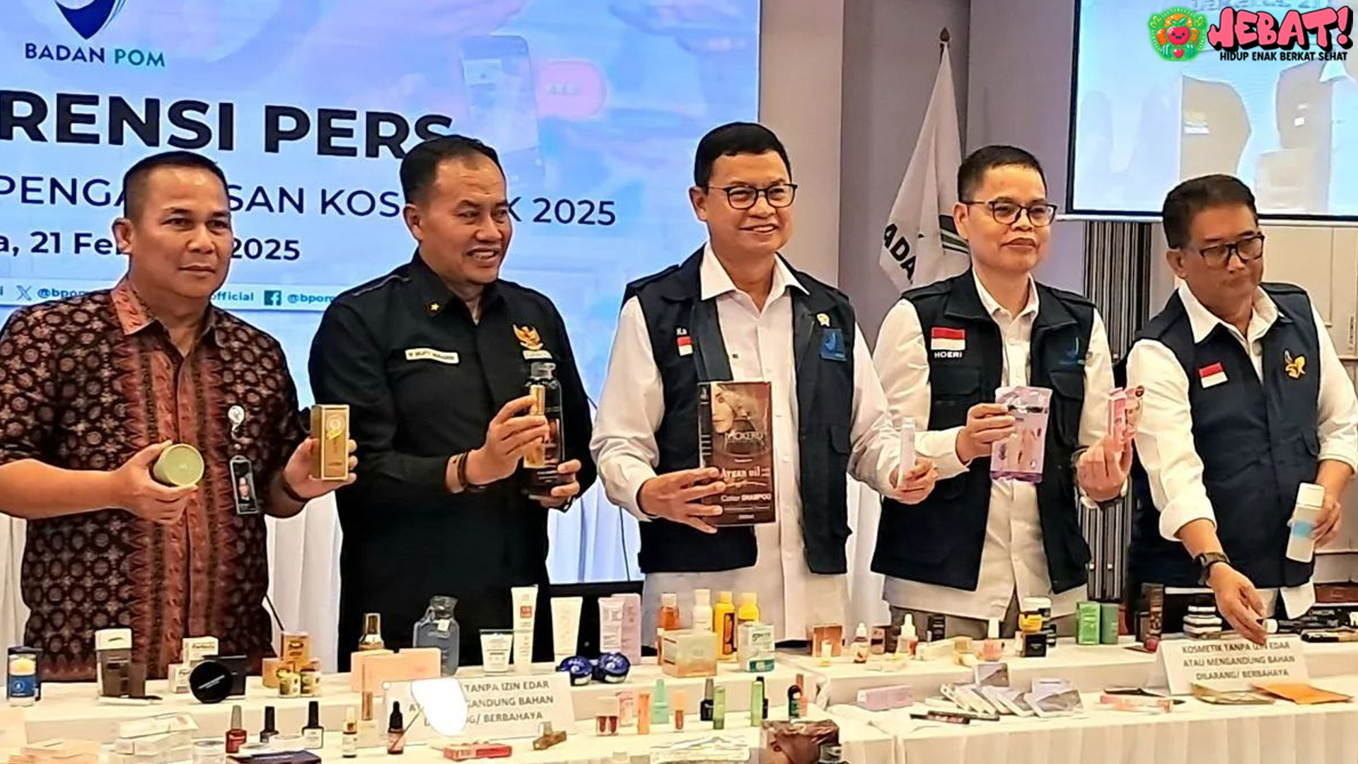 BPOM Gempur Kosmetik Ilegal: 91 Merek Impor Tanpa Izin