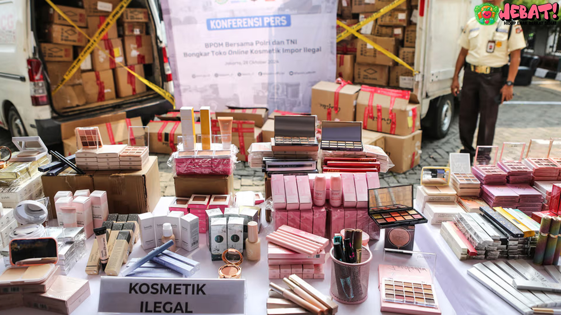 BPOM Gempur Kosmetik Ilegal: 91 Merek Impor Tanpa Izin