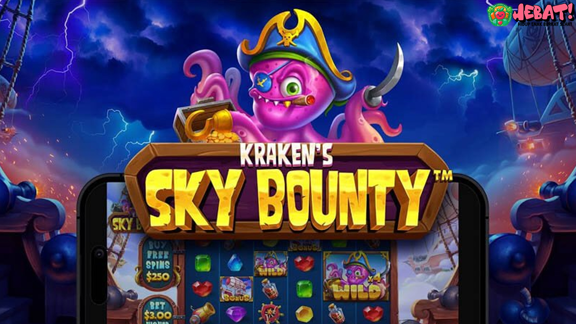 Kraken's Sky Bounty: Peluang Emas Meraih Kekayaan di Angkasa