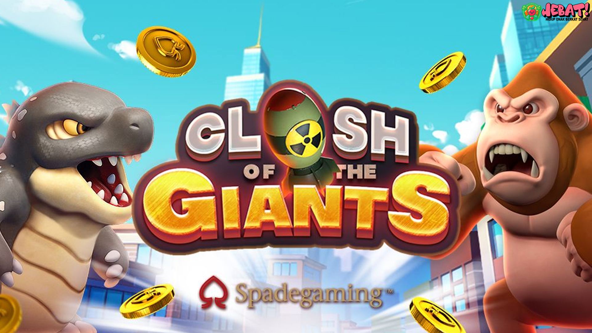 Slot Clash of the Giants: Petualangan Epik & Jackpot Menggila