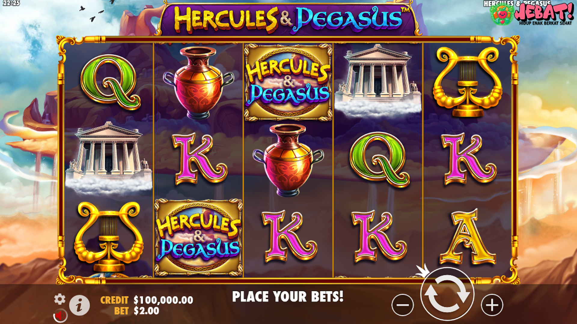 Slot Hercules dan Pegasus: Jelajahi Dunia Dewa di Setiap Putaran