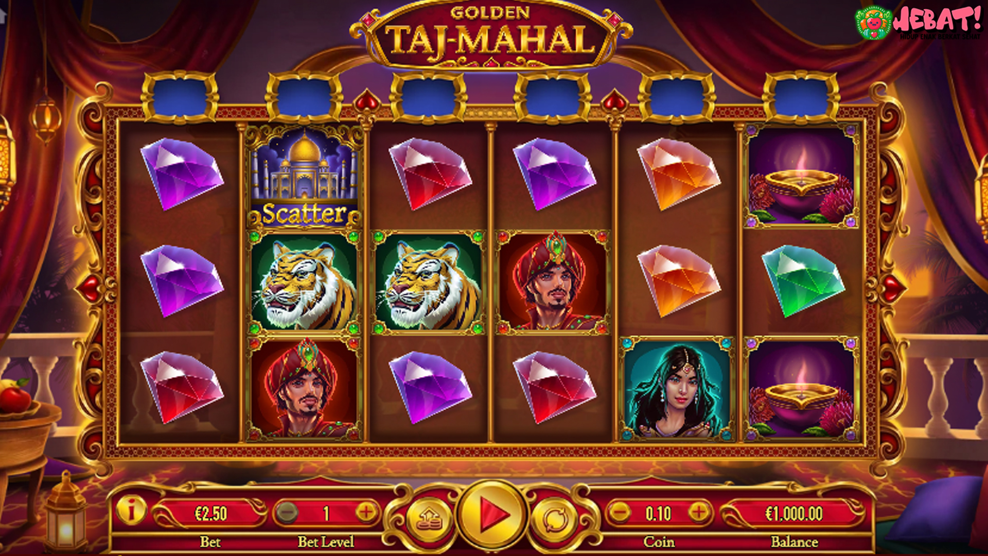 Slot Golden Taj Mahal: Harta Karun Tersembunyi di Istana Emas