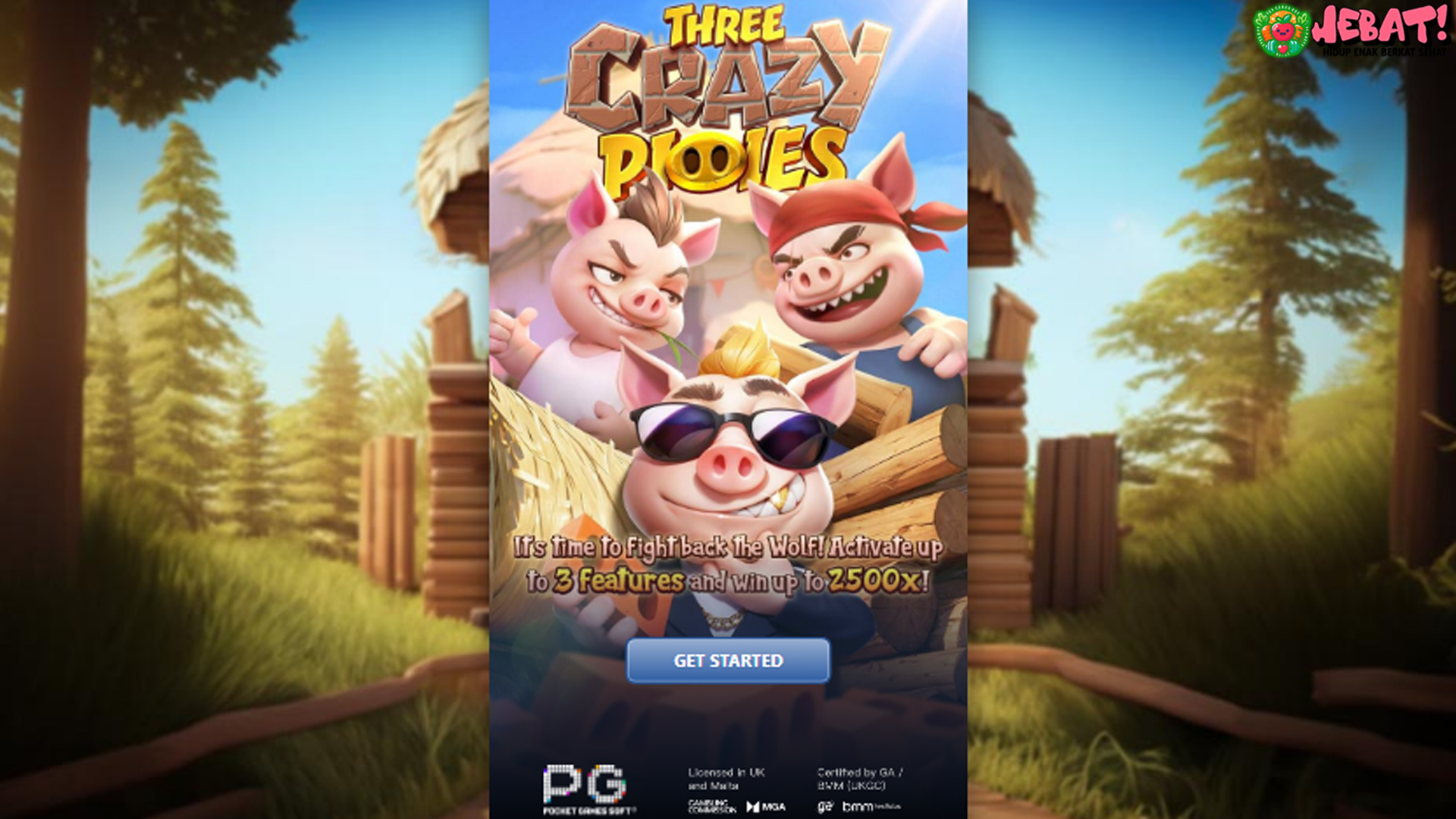 Three Crazy Piggies: Petualangan Seru dengan Tiga Babi Jackpot